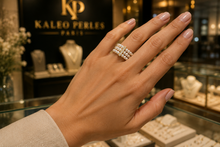 Charger l'image dans la galerie, Bague TAINA – Élégance Intemporelle en Perles de Culture