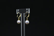 Charger l&#39;image dans la galerie, BO HITU – Boucles d’oreilles perles blanches &amp; plaqué or 18K