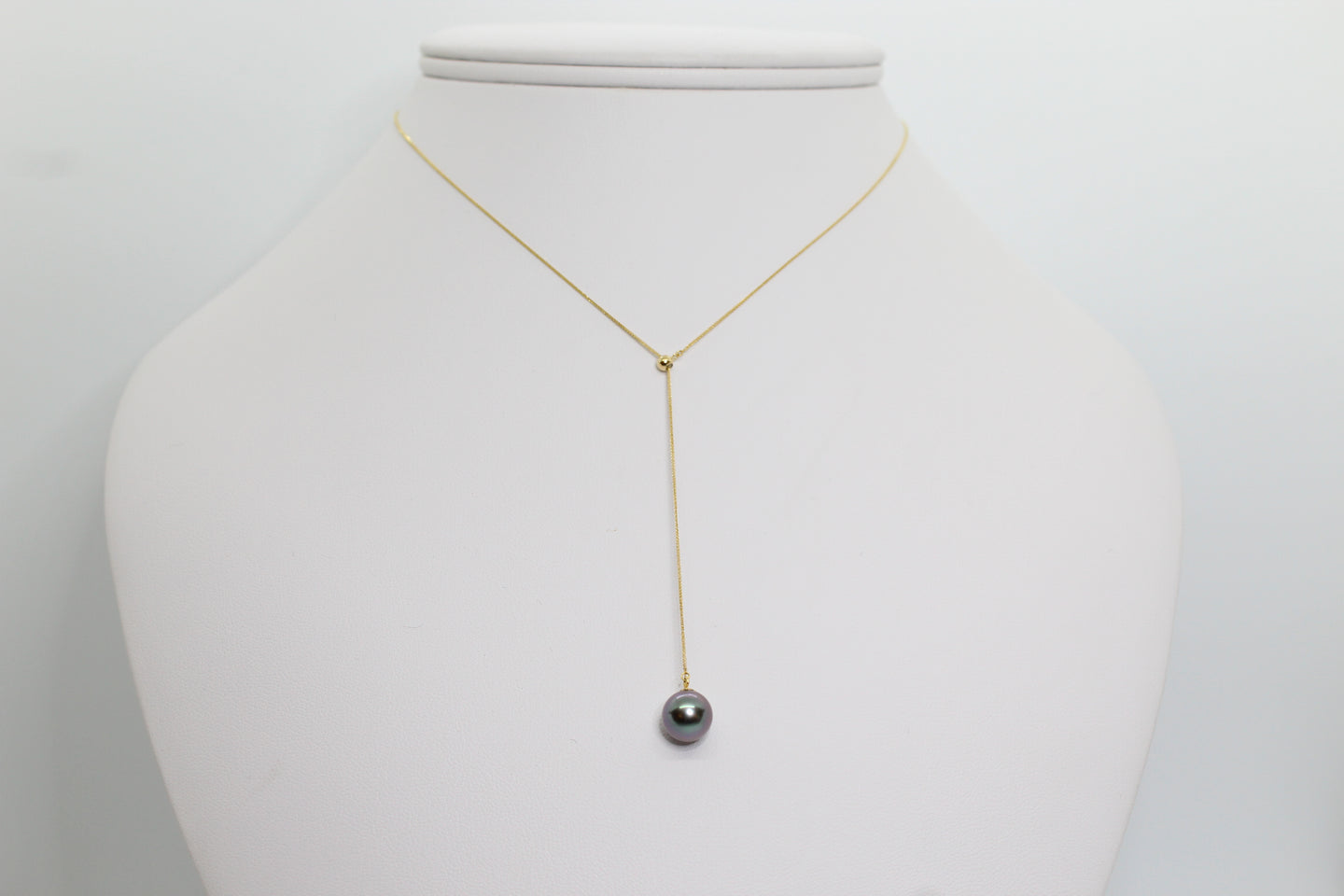 Collier RAVANUI – Perle de Tahiti & chaîne en or jaune 18K