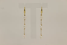 Charger l'image dans la galerie, Boucles d'oreilles perles et plaqué OR 18k