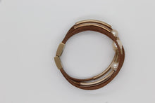 Charger l&#39;image dans la galerie, Bracelet ITI cuir naturel